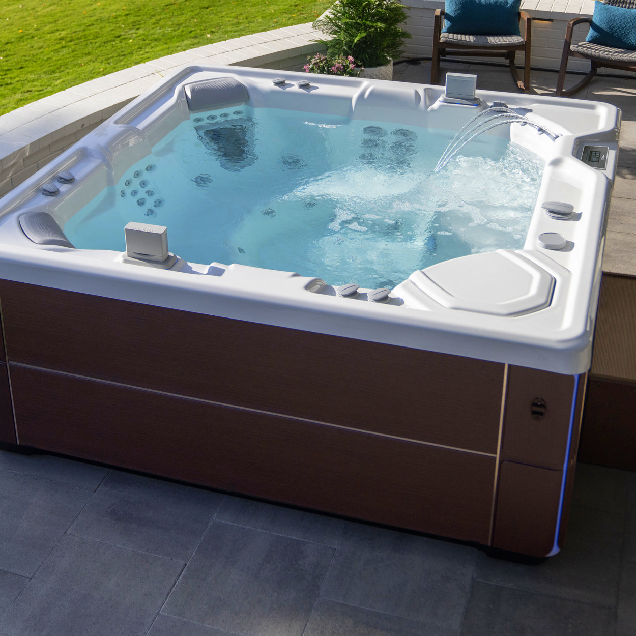 Highlife Hot Tub Spa Daytime View