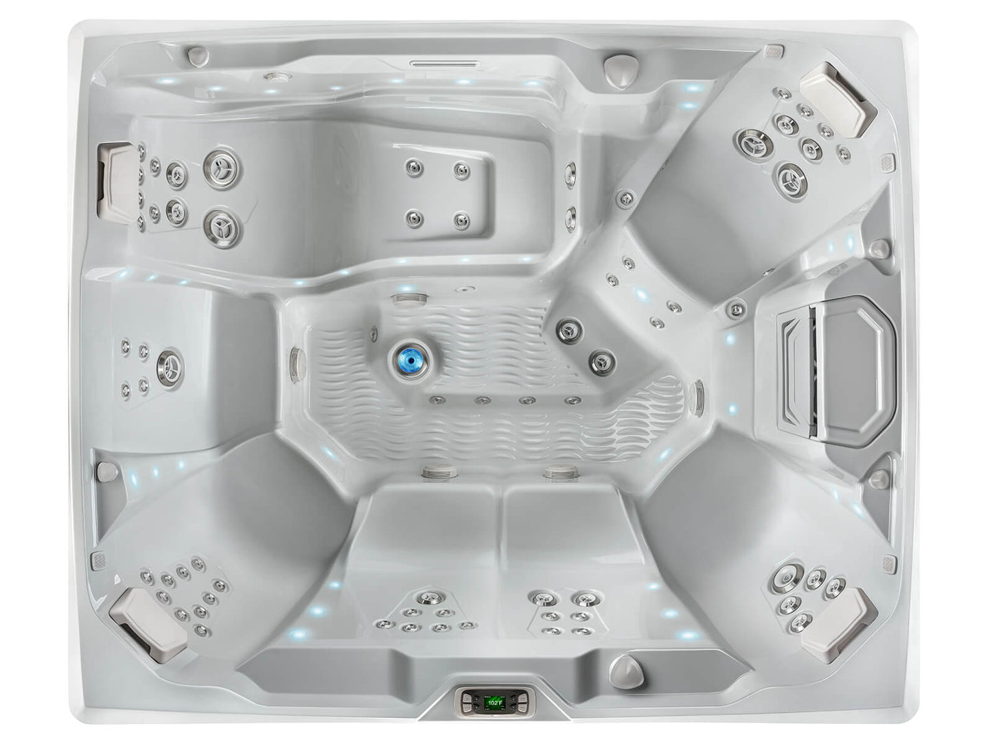 Prism Spa Hot Tub, Premium, 7 Seat, Lounge, Hot Spring Spas
