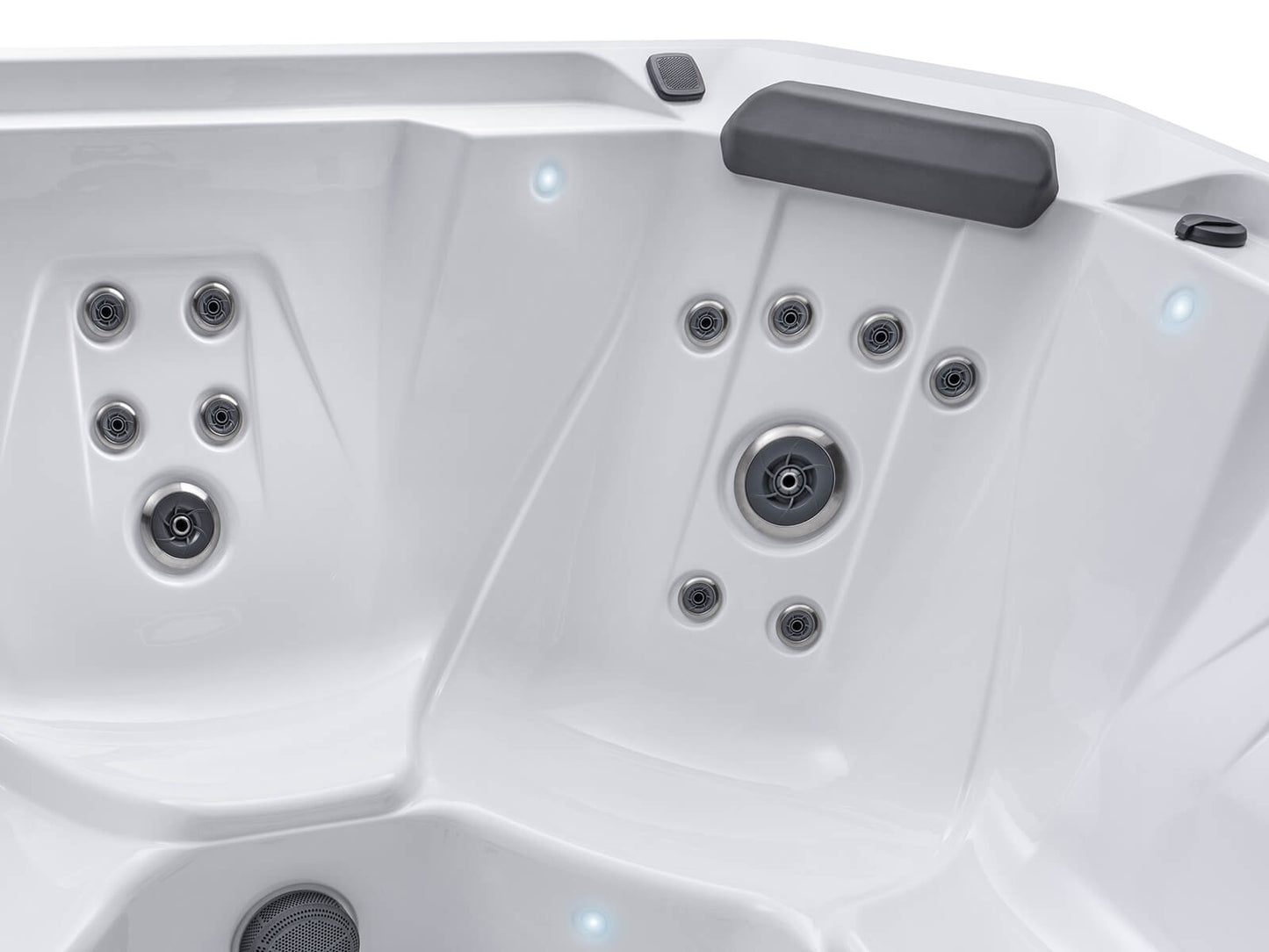 Relay Hot Tub Spa, 6 Seats with Lounge, Hot Spring Spas