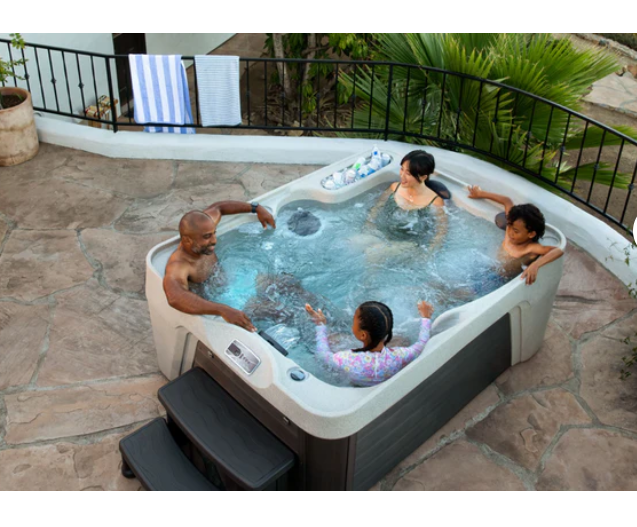 Azure Premier, 4 Seats with Lounge, Hot Tub and Spa