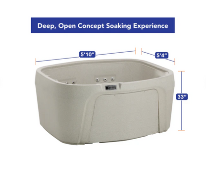 Cascina Hot Tub Spa, 4 Seats
