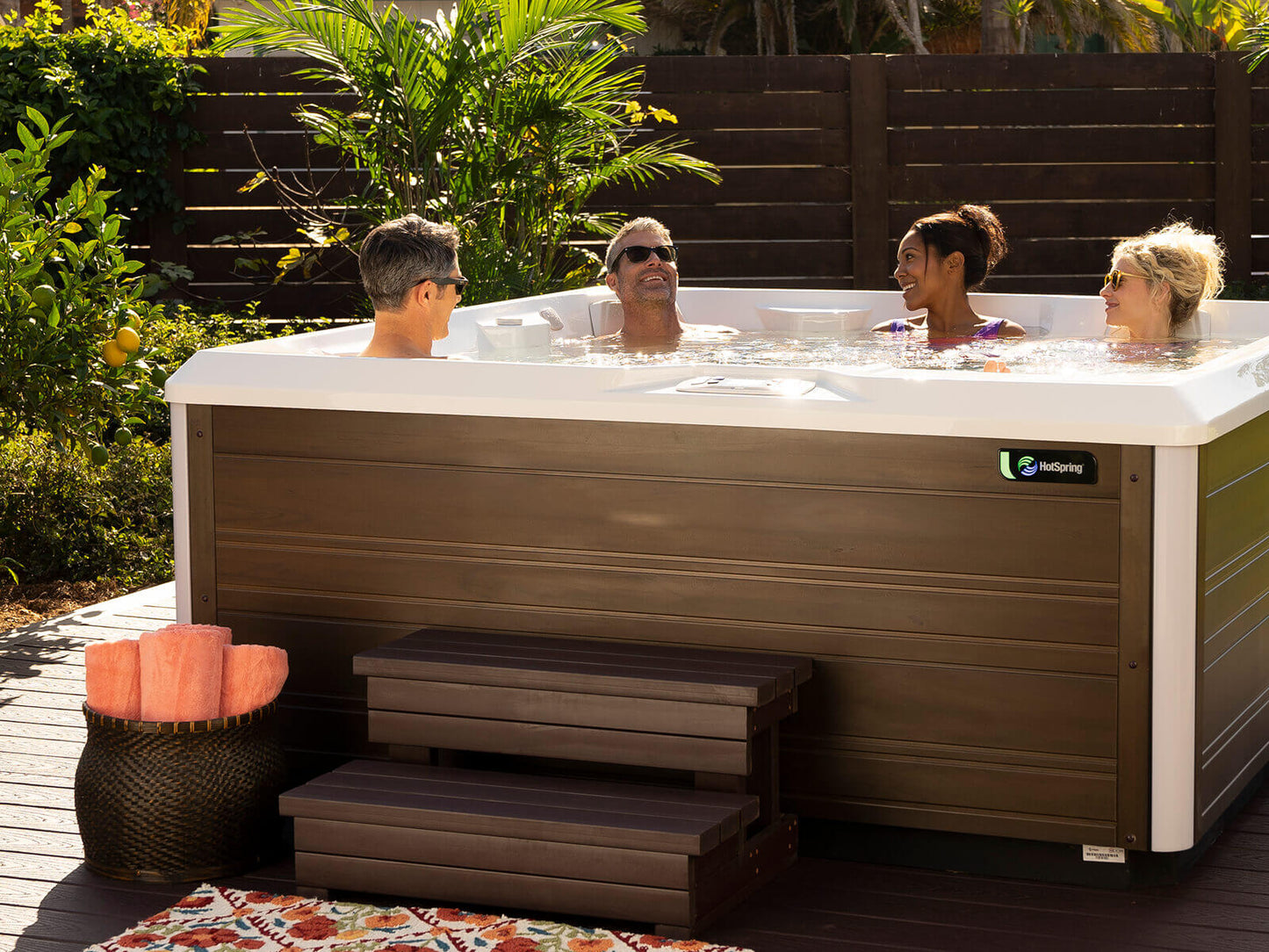 Flash Hot Tub Spa, 7 Open Seats, Hot Spring Spas