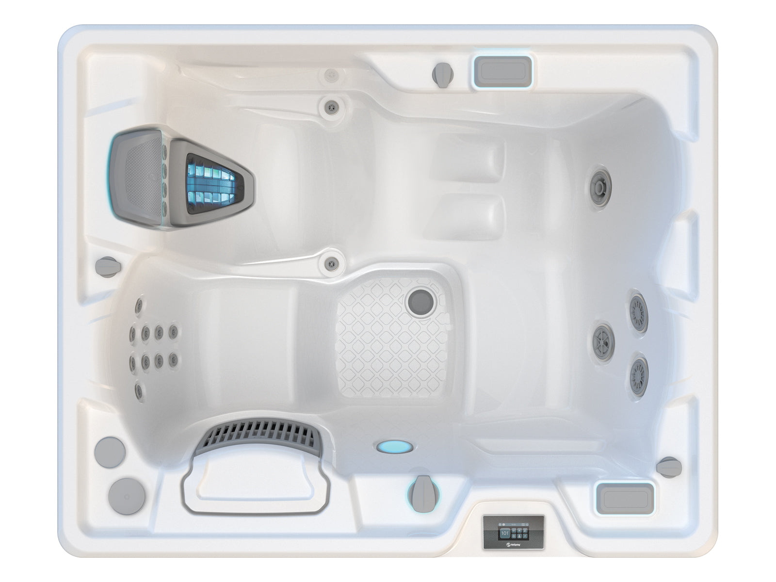 Jetsetter Spa Hot Tub, 3 Seats, Lounge, Hot Spring Spas