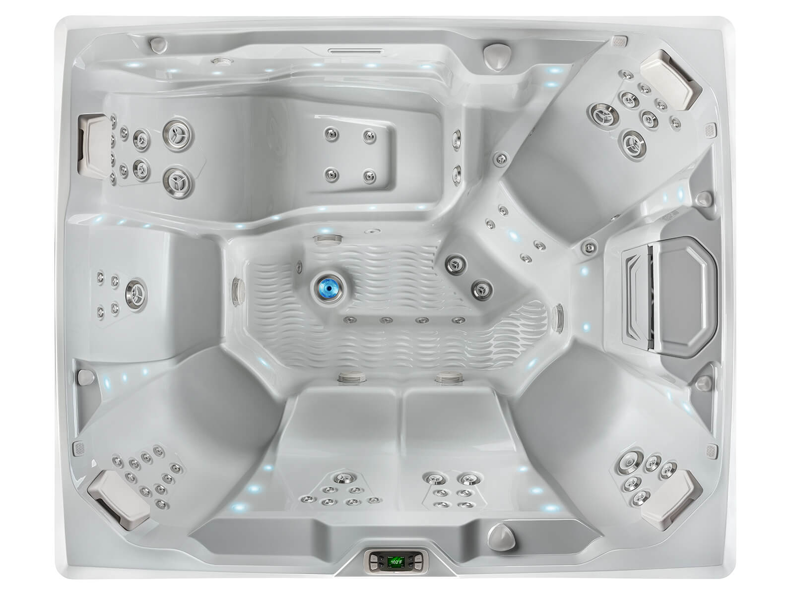Prism Spa Hot Tub, Premium, 7 Seat, Lounge, Hot Spring Spas