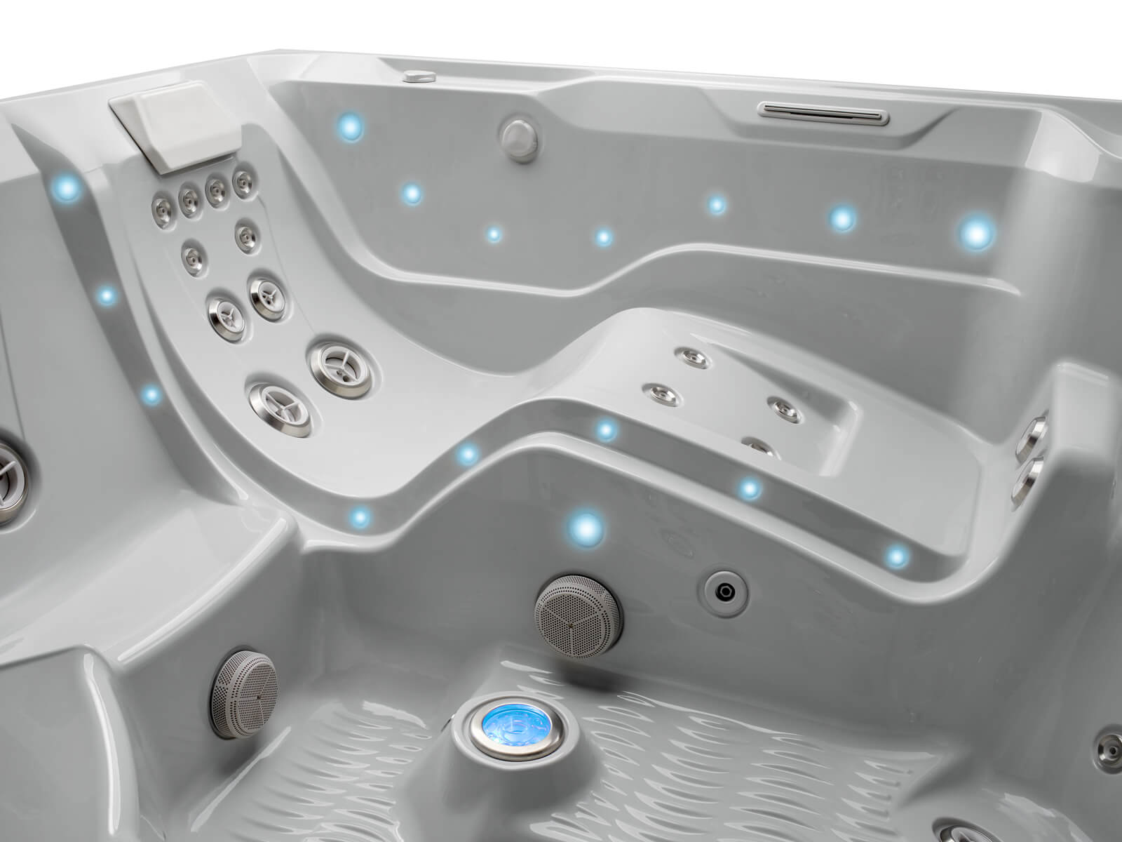 Prism Spa Hot Tub, Premium, 7 Seat, Lounge, Hot Spring Spas