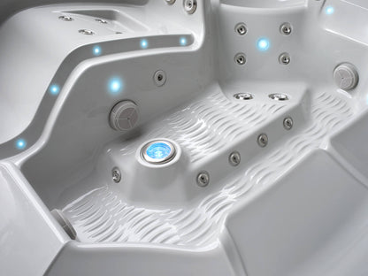 Prism Spa Hot Tub, Premium, 7 Seat, Lounge, Hot Spring Spas